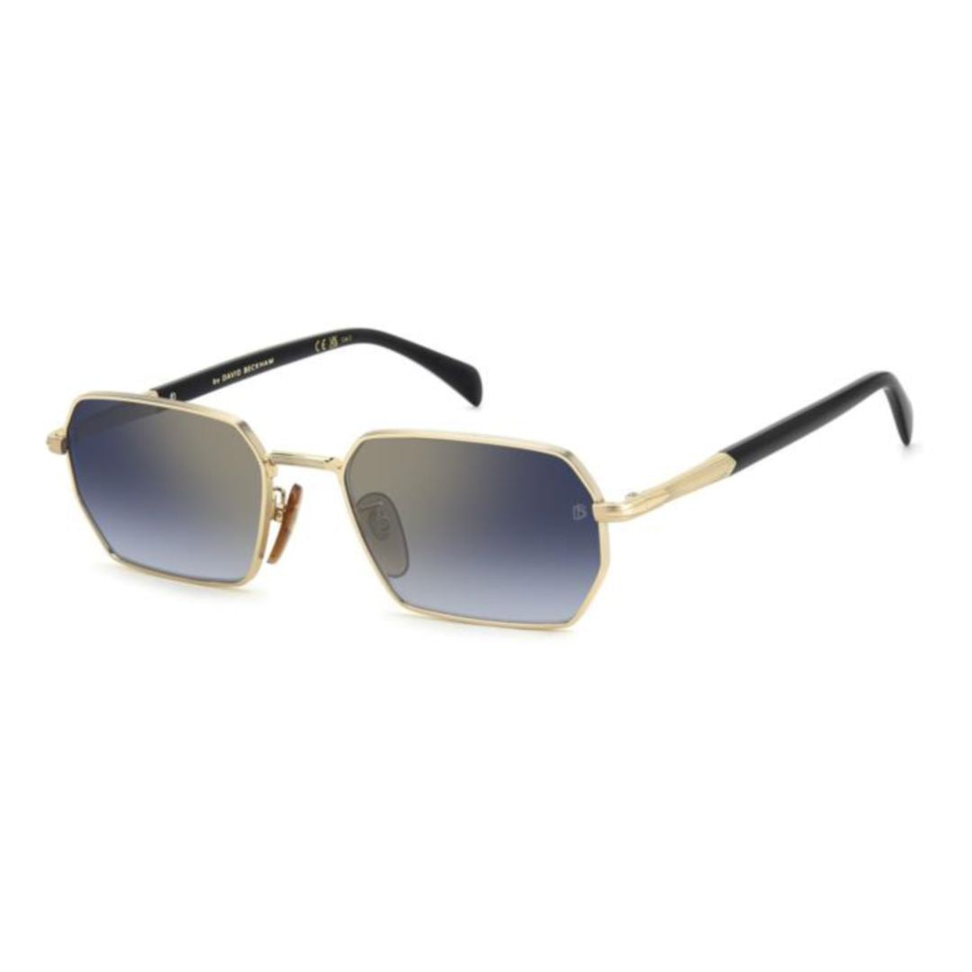Db 1174/S Geometric Hexagonal Frame Sunglasses