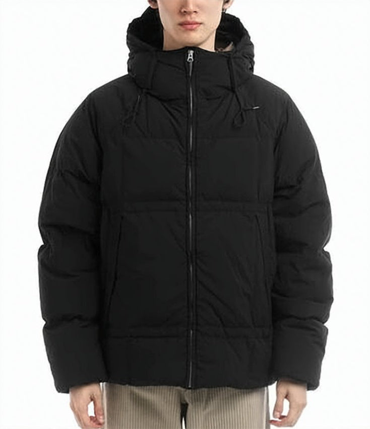 Quilted Black Down Jacket