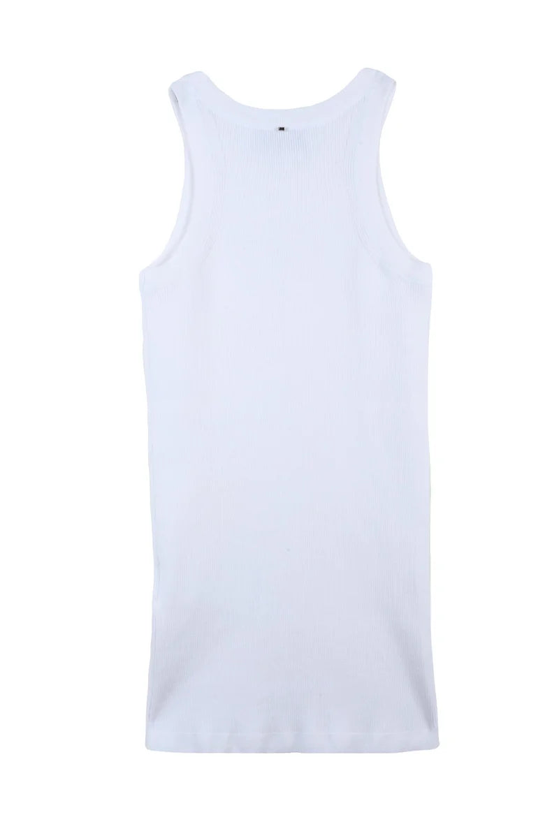 Aia Viscose and Polyester Top - White