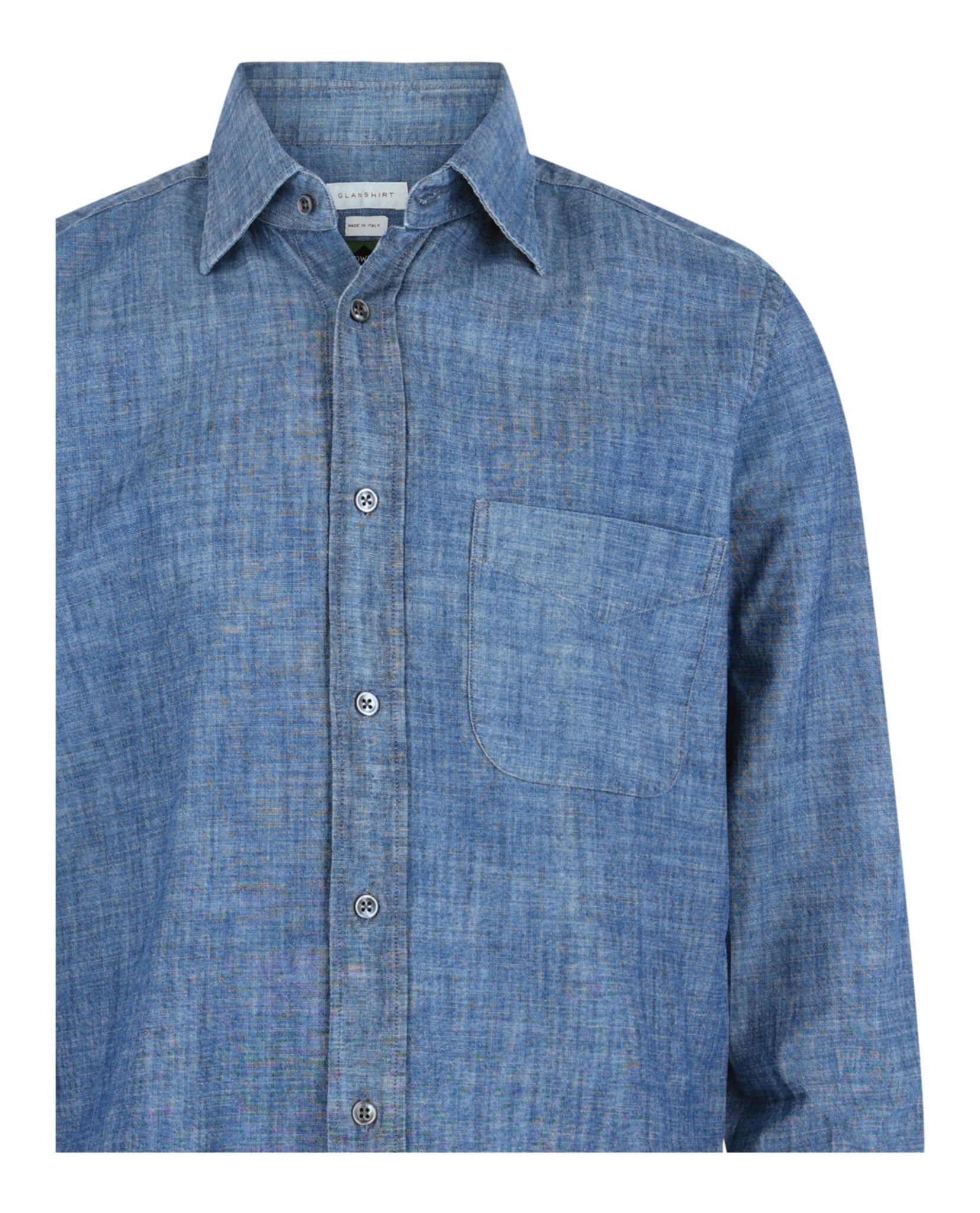 Glanshirt Collared Button-Up Shirt
