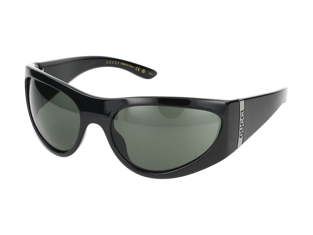 Okulary przeciwsłoneczne GG1575S 001 czarne czarne szare 63/19/130