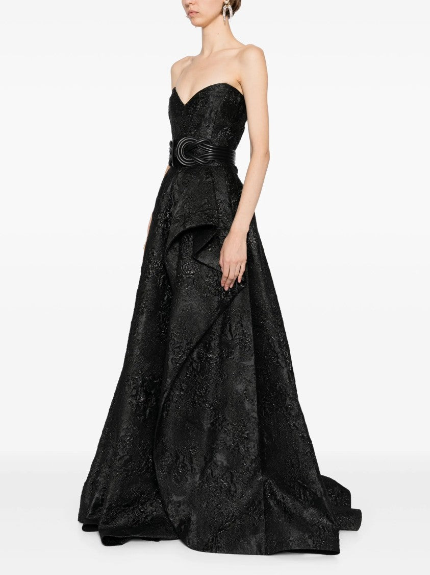 Brocade Long Dress