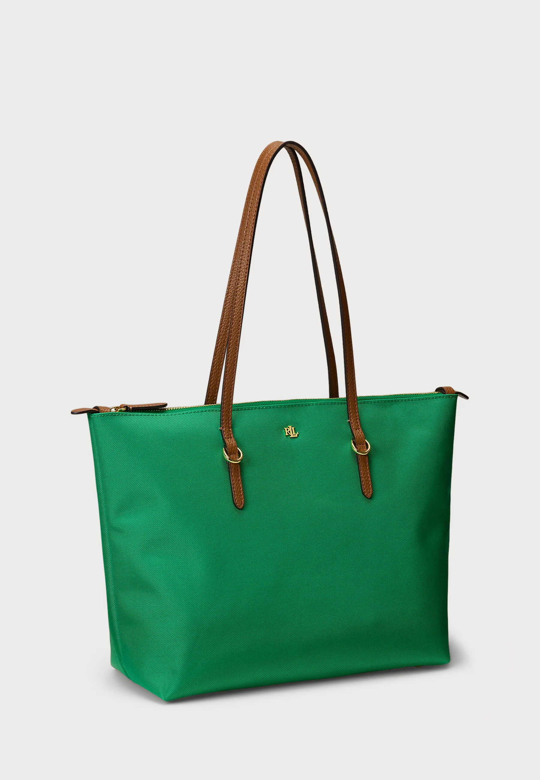 Green Recycled Nylon Tote Bag