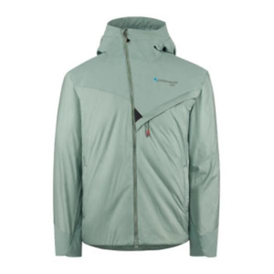 Lightweight High-Collar Jacket With Diagonal Chest Pocket