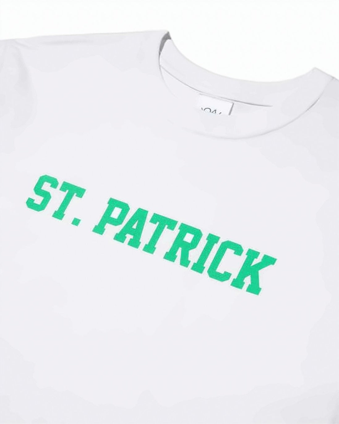 Short-Sleeve Cotton T-Shirt with Collegiate Print
