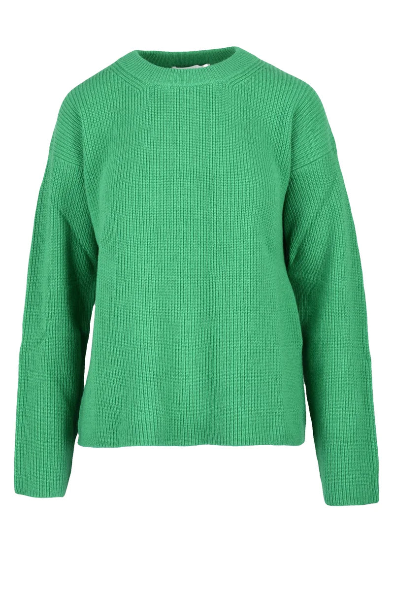 Ribbed Sweater - Green