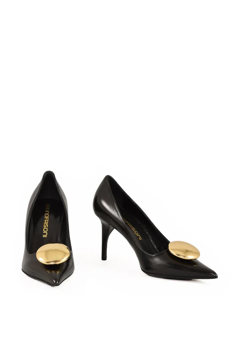 Bruno Frisoni Leather Pumps - Black