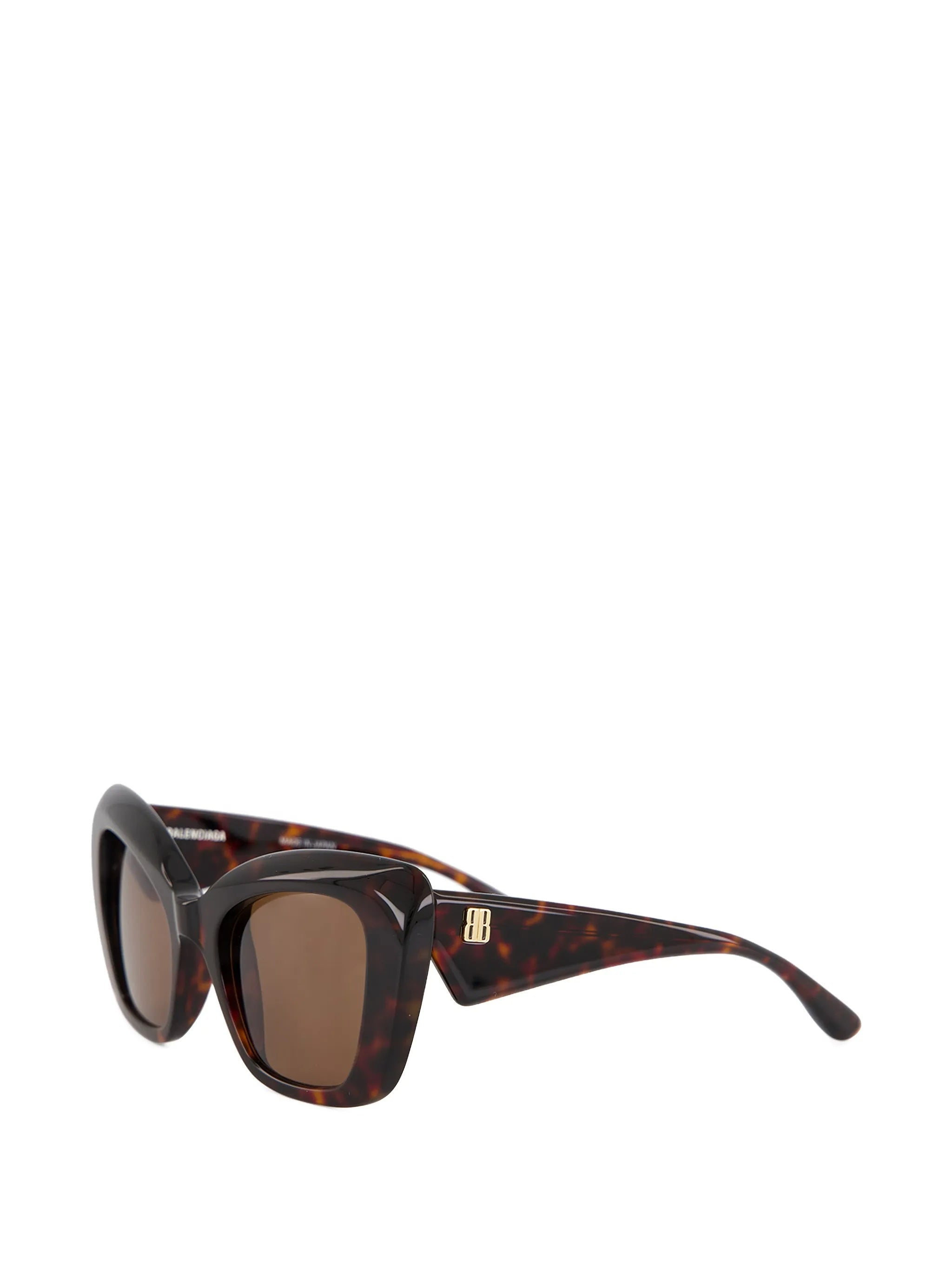 Tortoiseshell Diva Butterfly Oversized Sunglasses