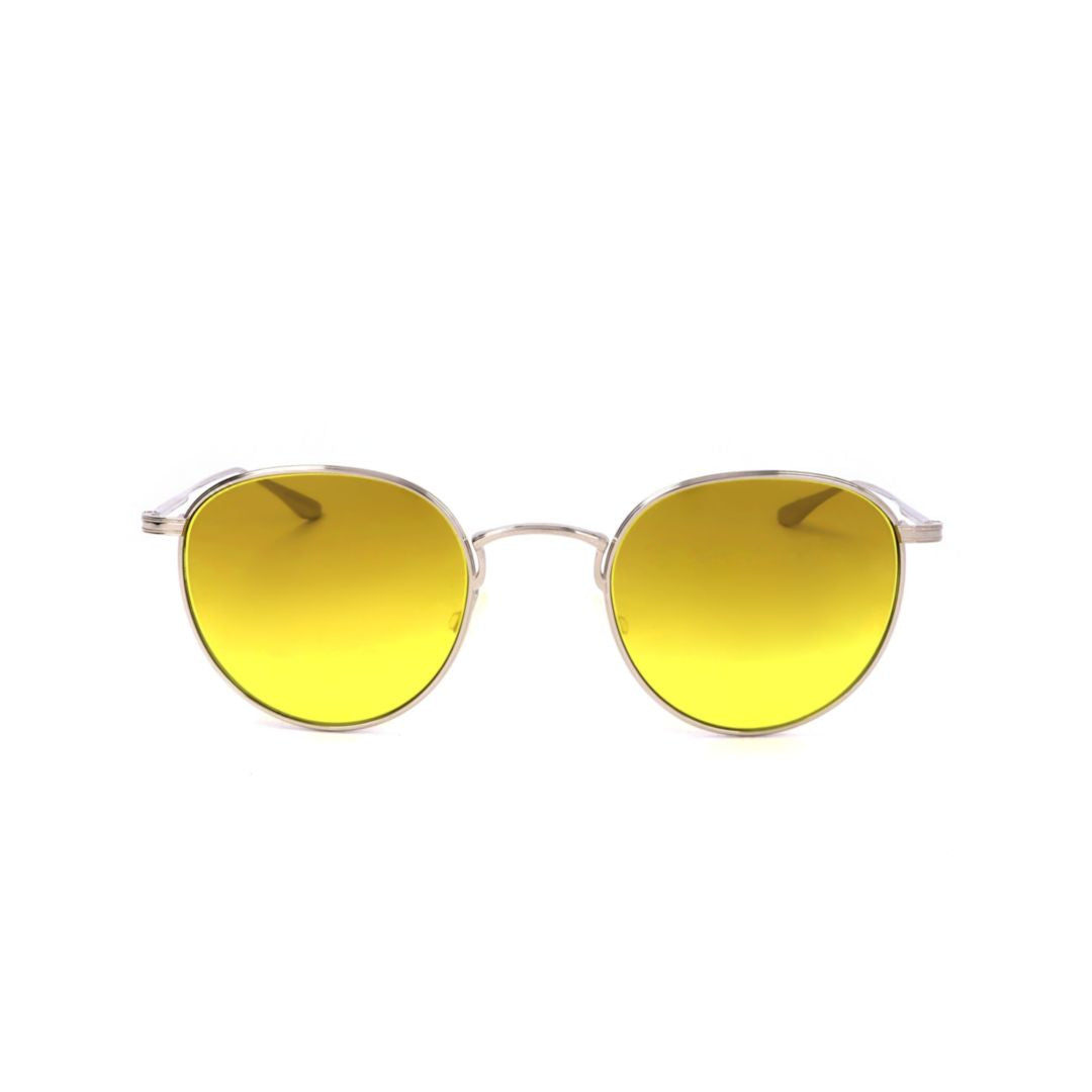 Bp0026 501ye Metal Frame Sunglasses with Yellow Gradient Lenses