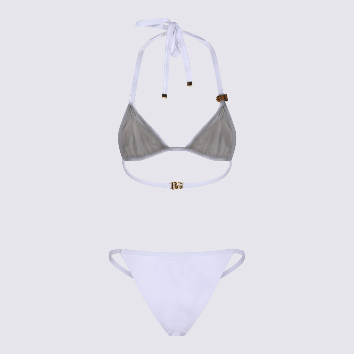 White Triangle Bikini