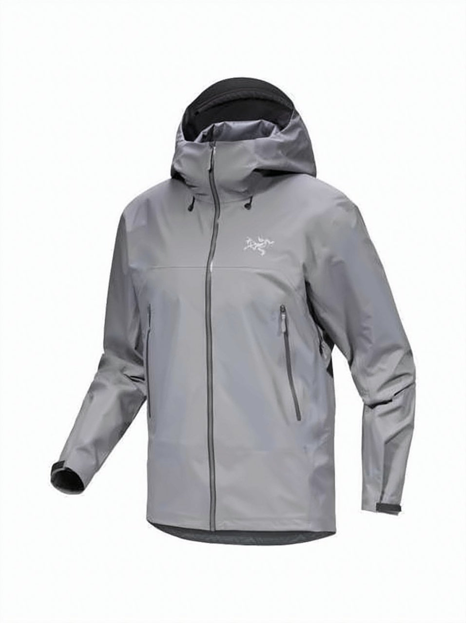 Lightweight Water-Resistant Jacket with High Collar