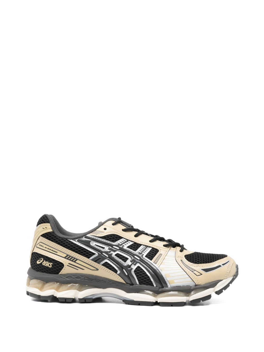 Beige and Black Sneakers