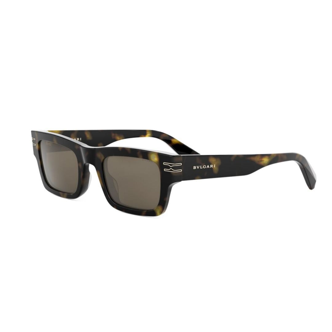 Bv40064i Rectangular Tortoiseshell Sunglasses