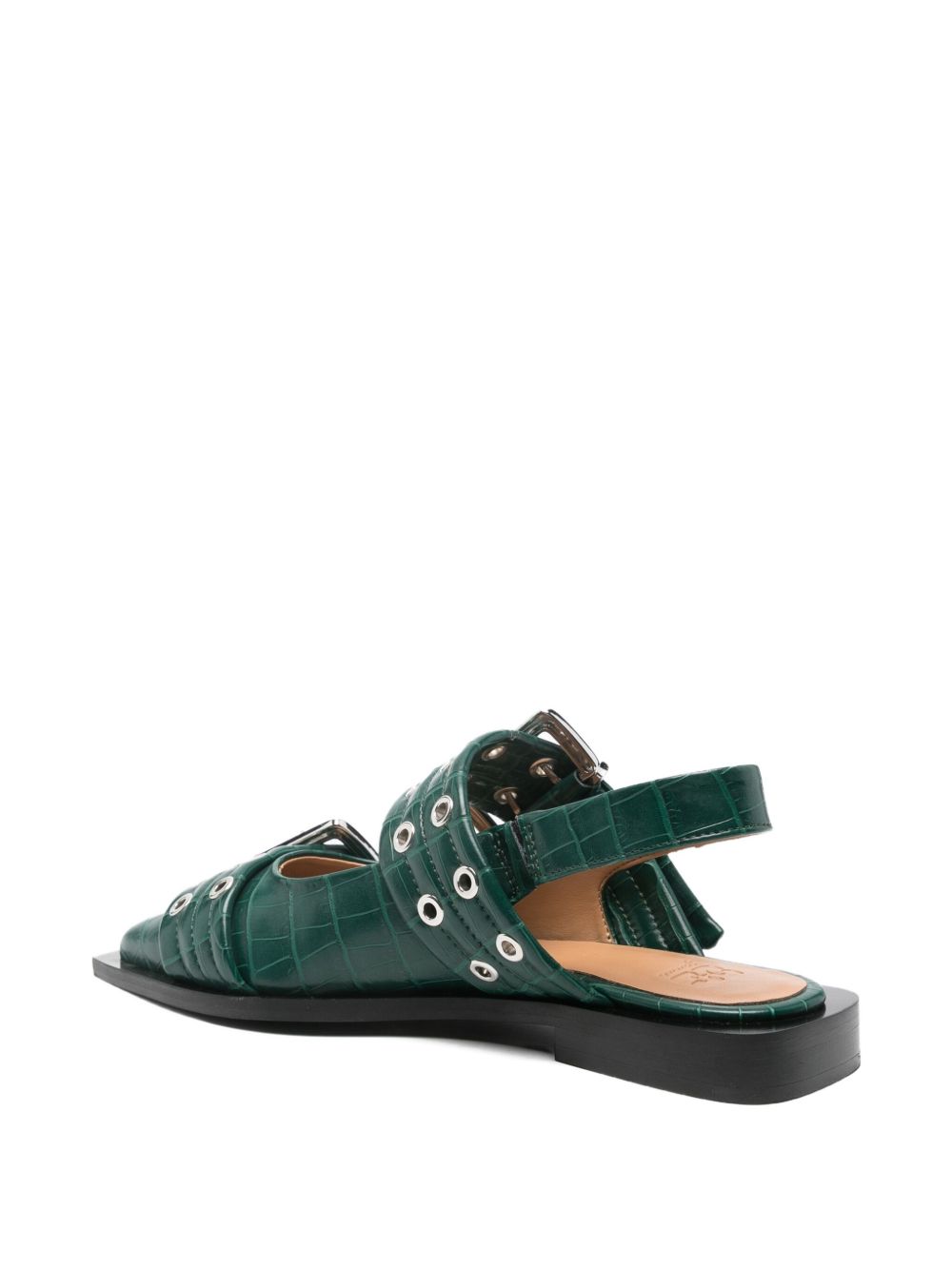 Feminine Buckle Ballerinas