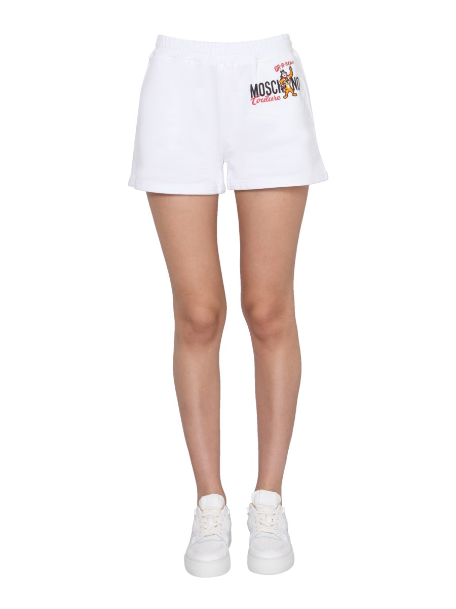 Relaxed Fit Cotton Shorts