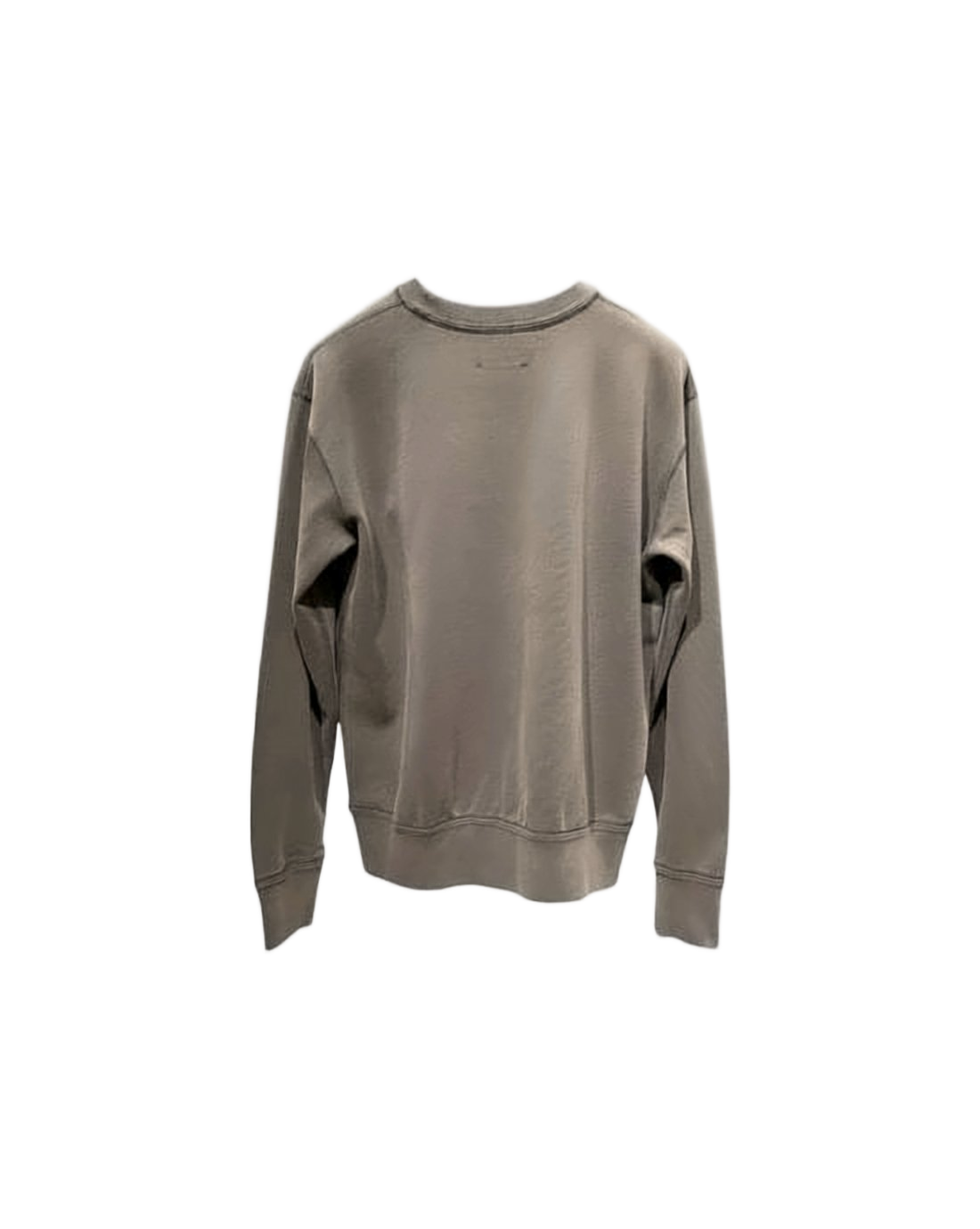 Relaxed Fit Brown Long-Sleeve Sweatshirt