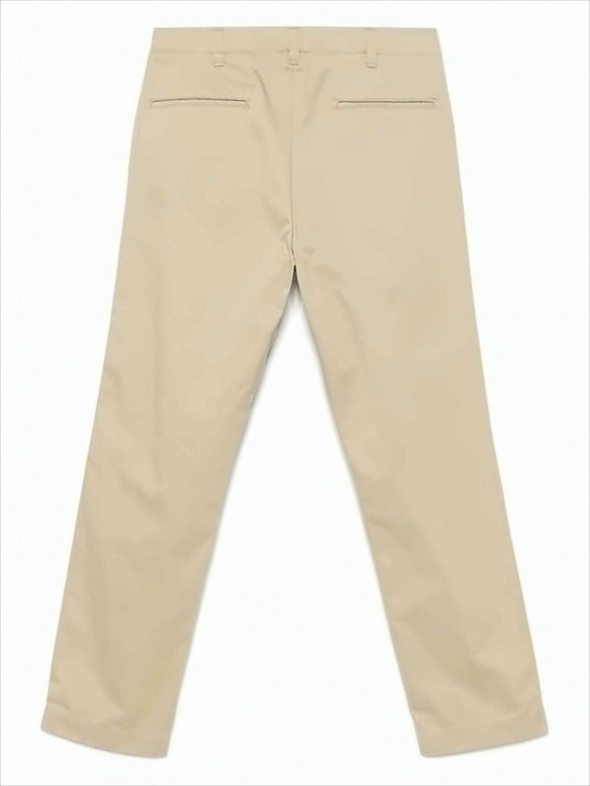 Straight Leg Pants With Classic Fit And Minimalist Design