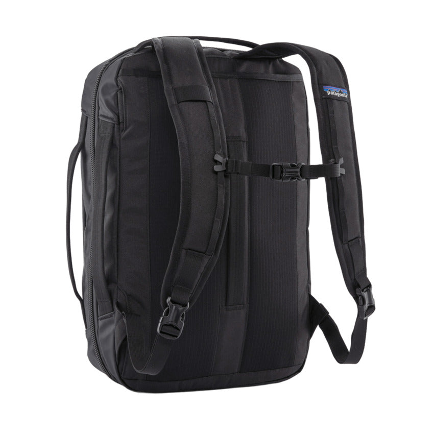 Convertible Black Backpack with Laptop Sleeve