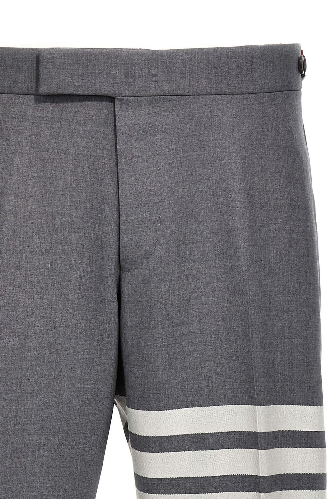 Tailored Grey Wool Pants