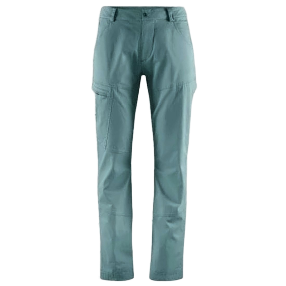 Mid-Rise Straight Fit Pants with Subtle Thigh Pocket