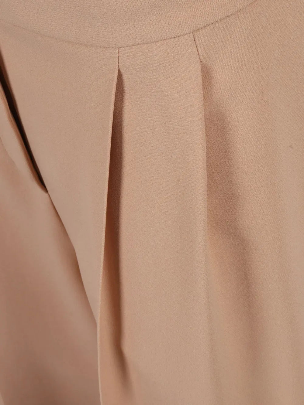 High-Waisted Tailored Pants with Straight Silhouette