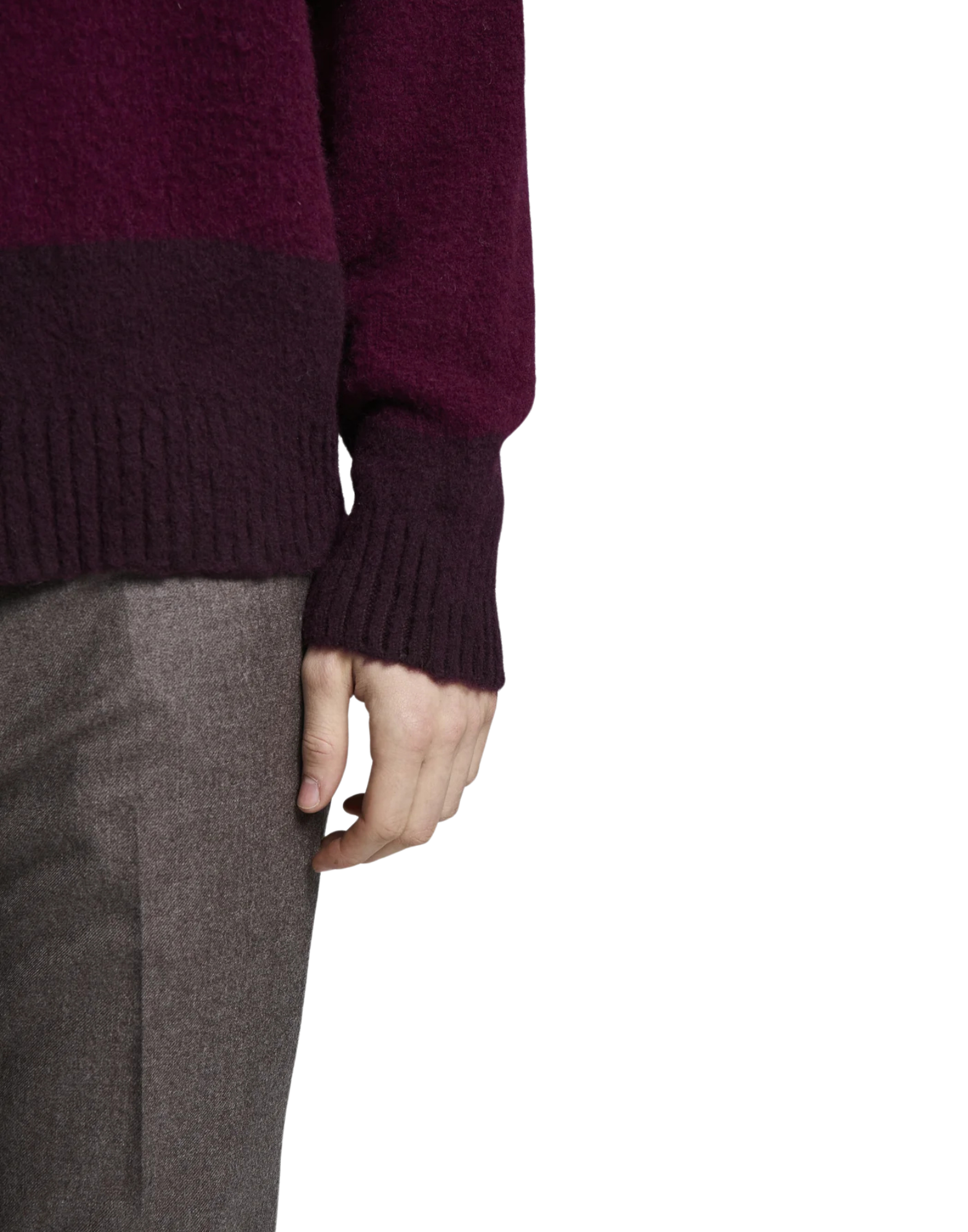 Asia Virgin Wool Crewneck Sweater