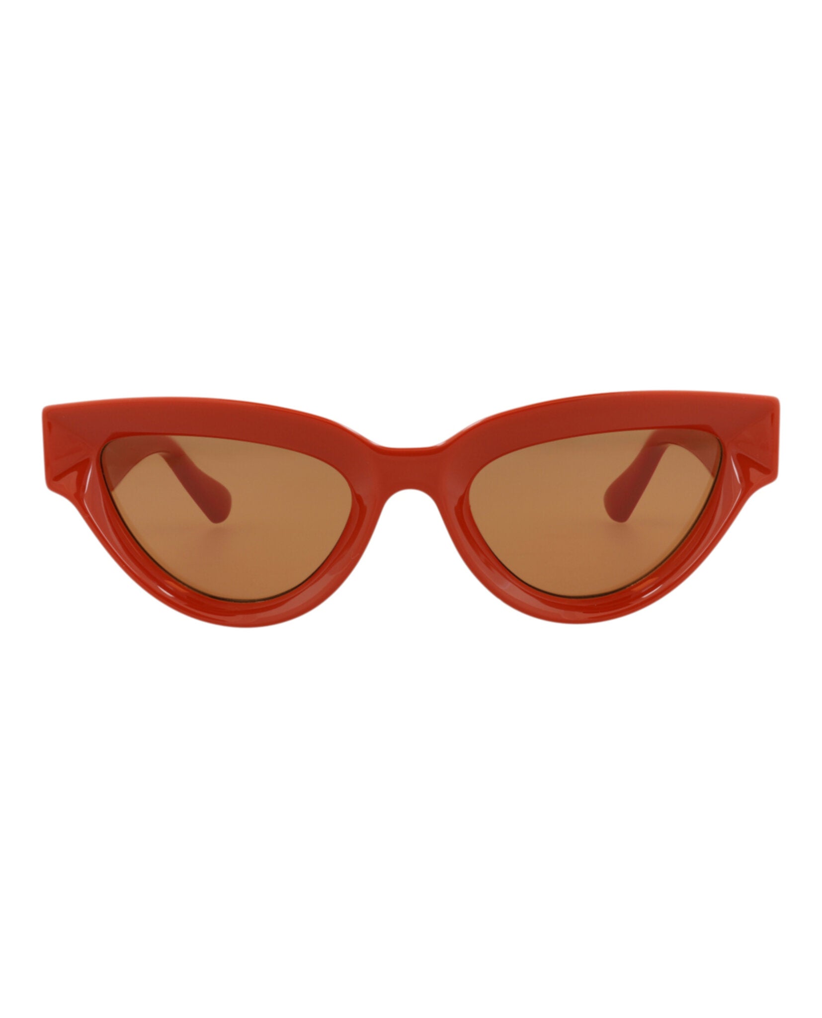 Cat Eye-Frame Injection Sunglasses