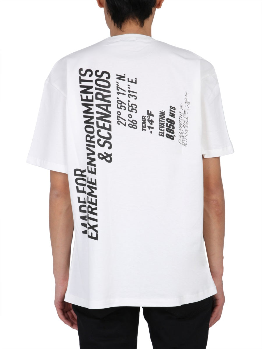 Graphic Print Crew Neck T-Shirt