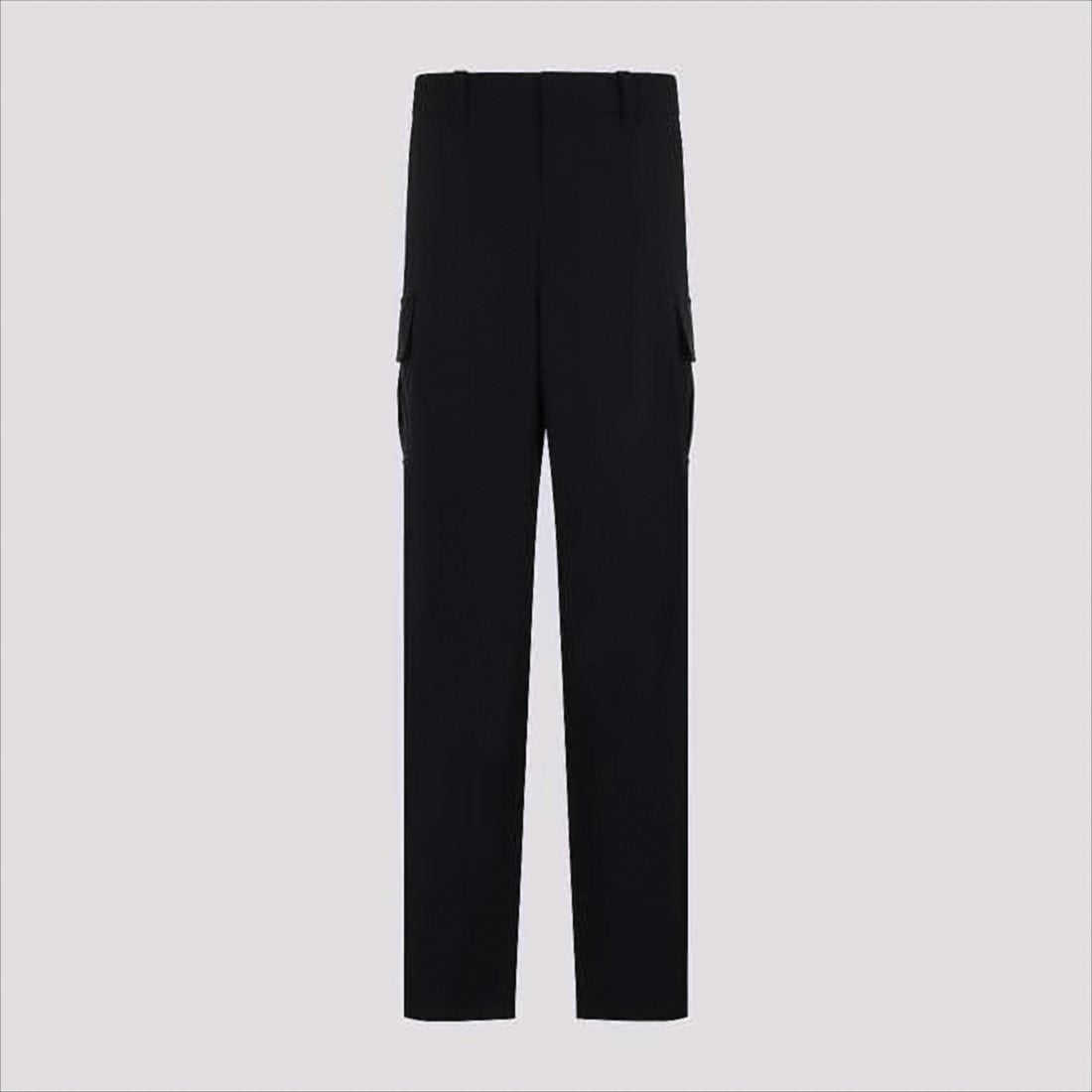 Tailored Straight-Leg Pants with High Waist