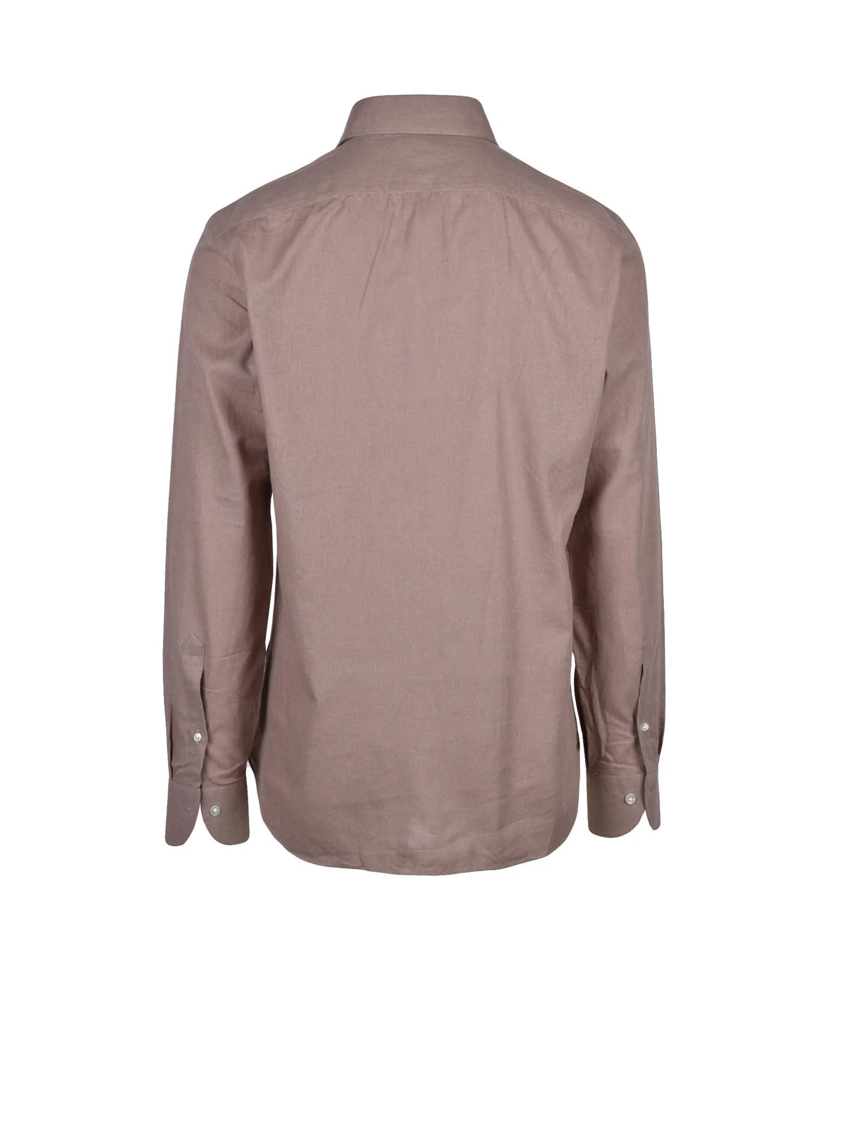 Cotton Linen Shirt - Taupe