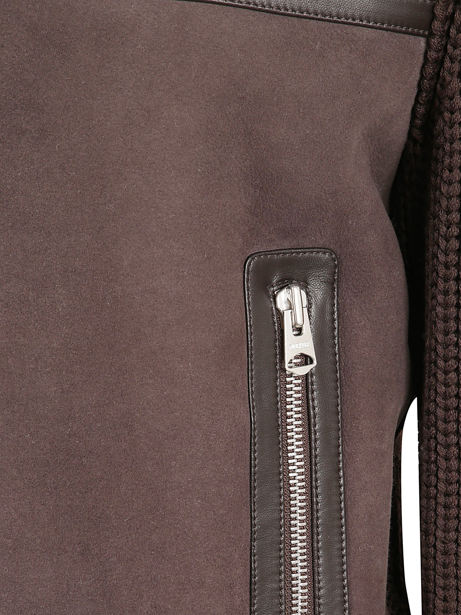 Shearling Panel Jonathan Jacket With Leather Accents