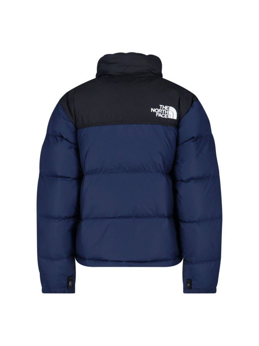 Fitted Women's Jacket With High Collar And Zipper Closure