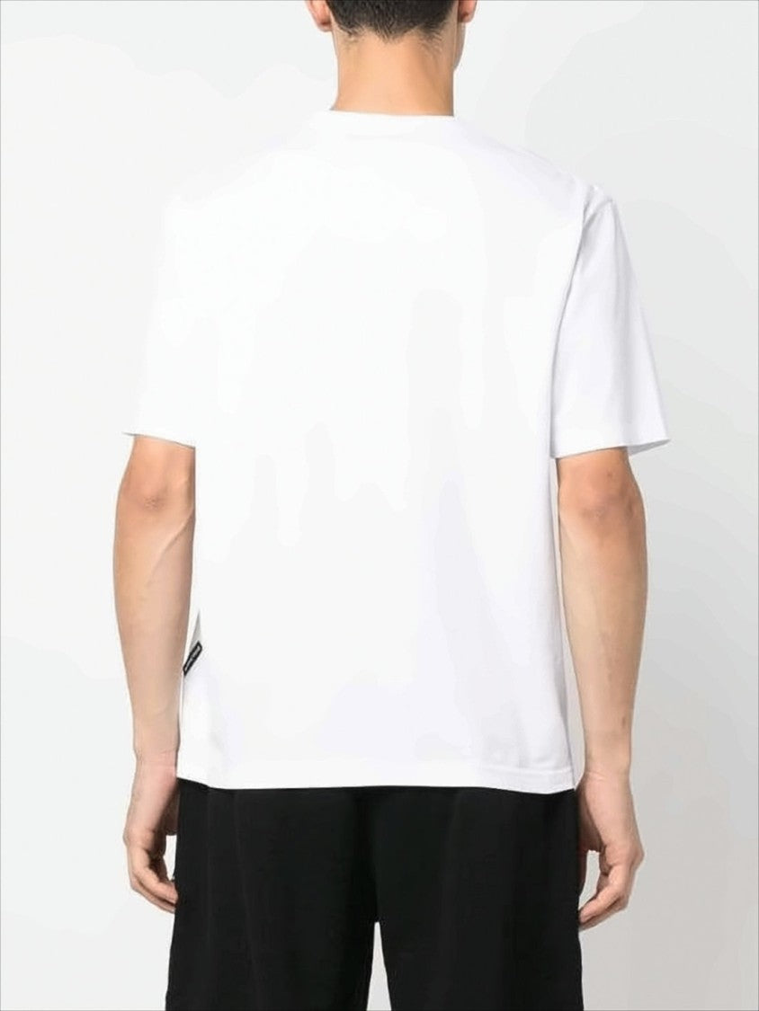 Short-Sleeve T-Shirt with Stylized Logo