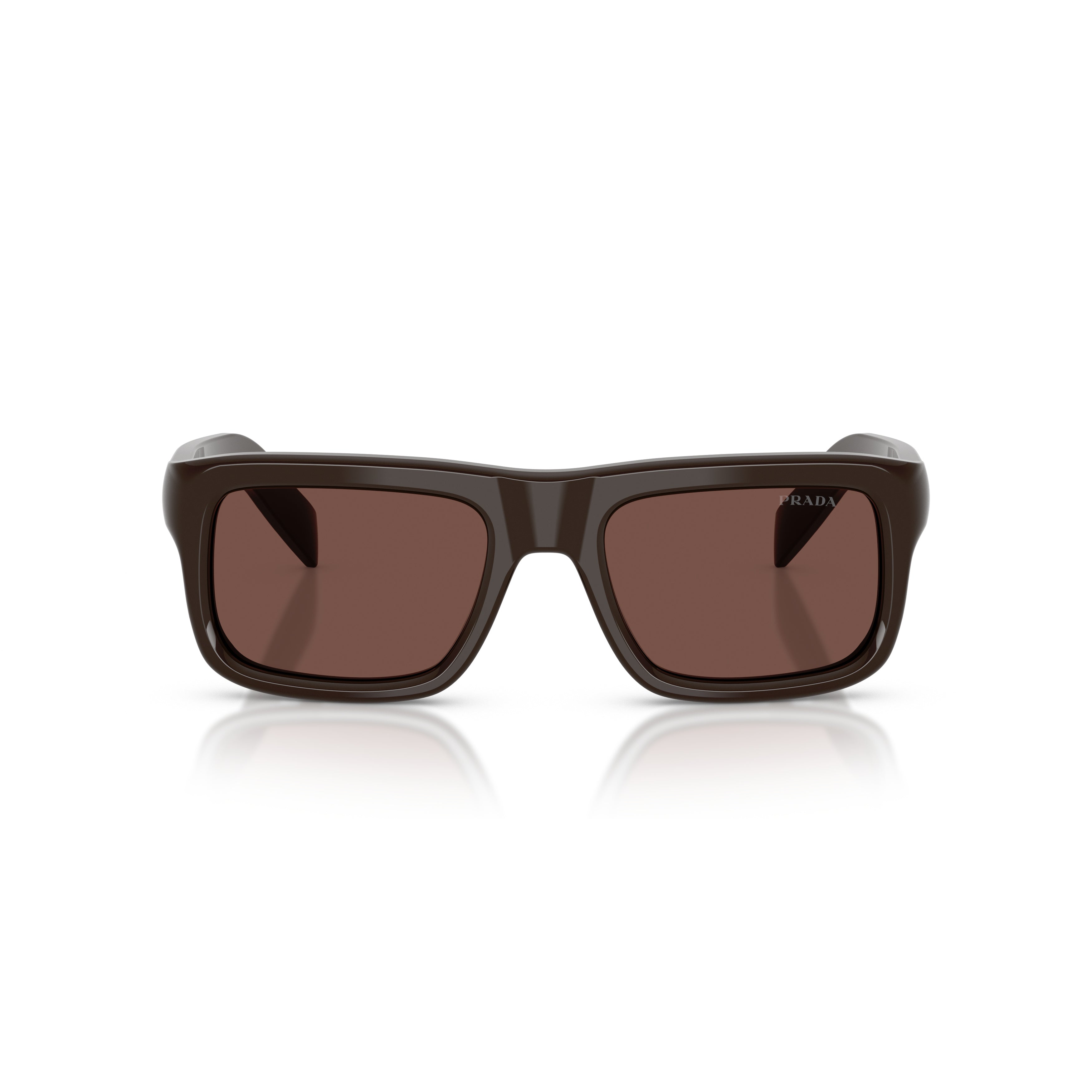 0pr D11s Bold Rectangular Frame Acetate Sunglasses