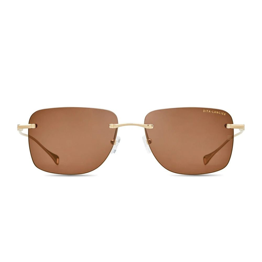 Lsa 119 Rimless Titanium Sunglasses