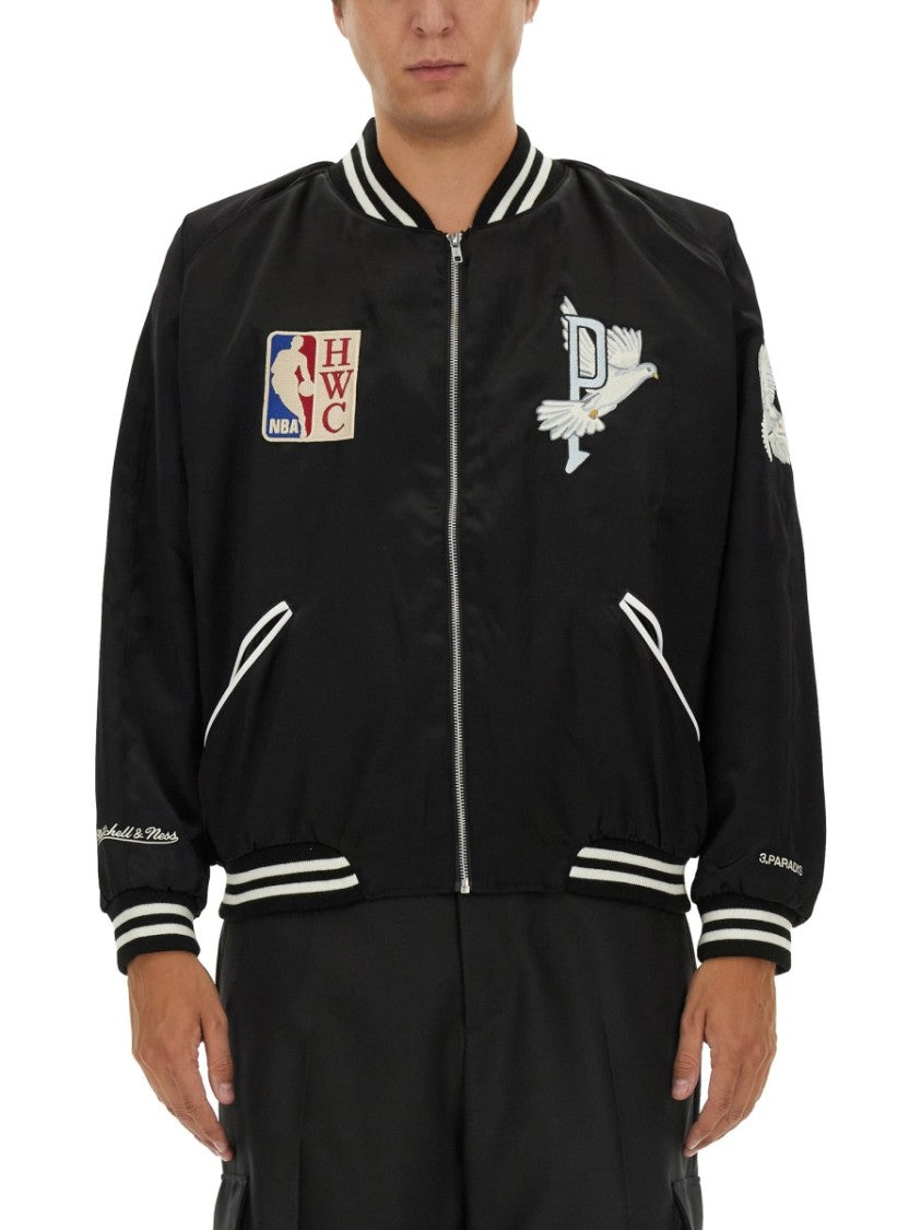 Classic Black Varsity Jacket
