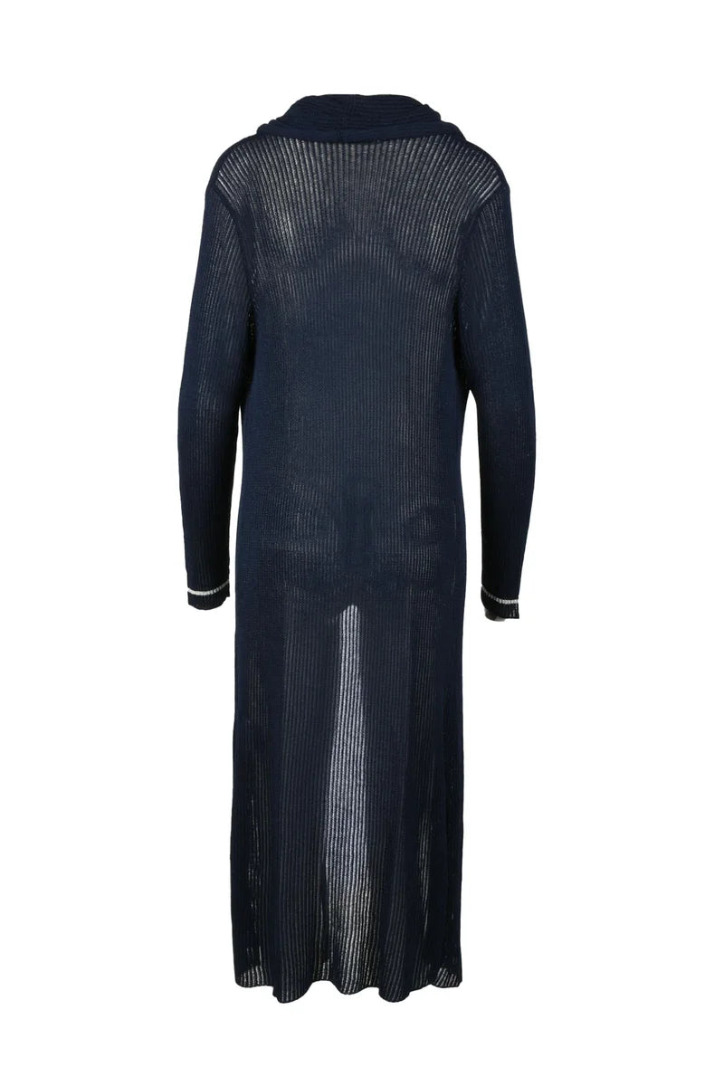 Lurex Cardigan - Blue