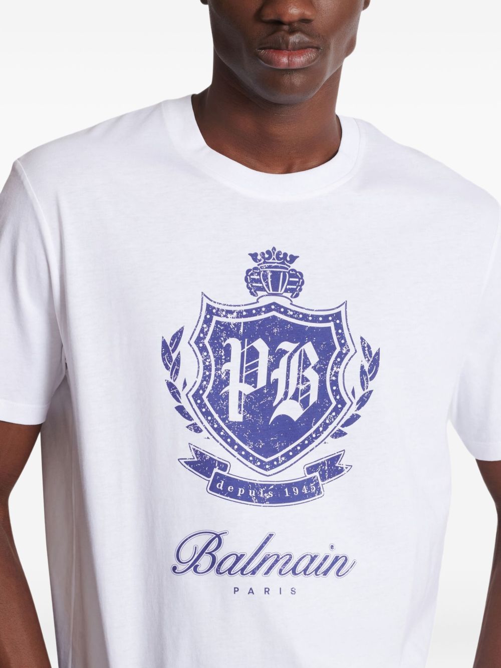 Graphic-Print White T-Shirt
