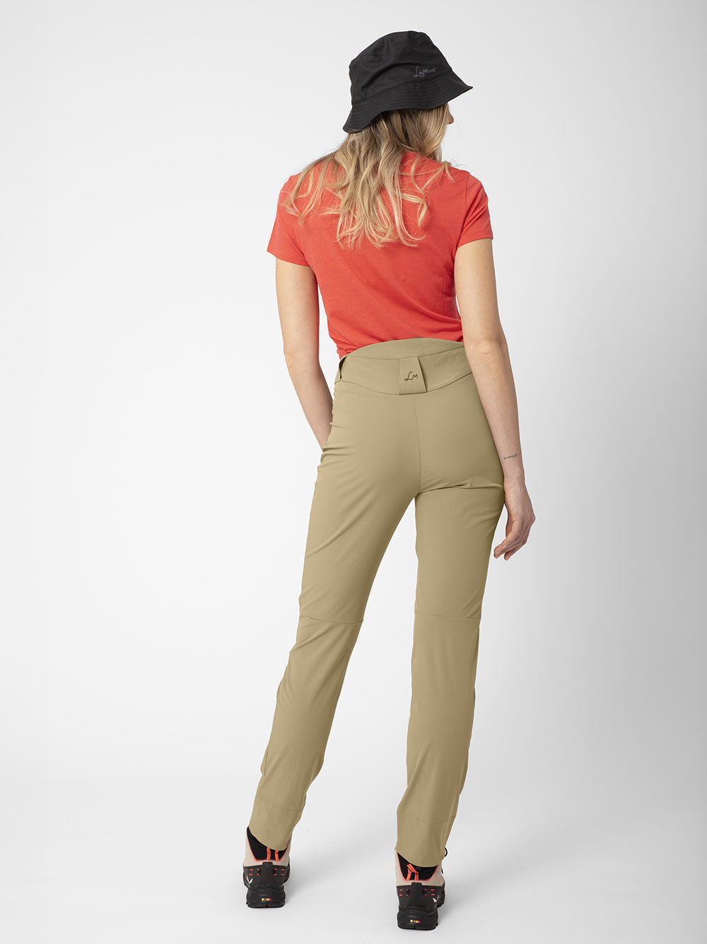 Brown Serena Light Mountain High-Waist Pants