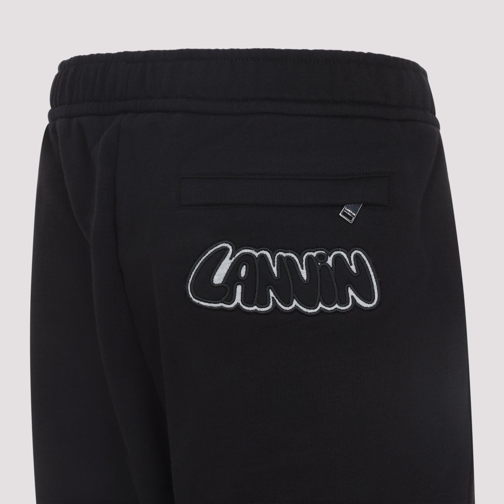 Relaxed Fit Black Casual Pants