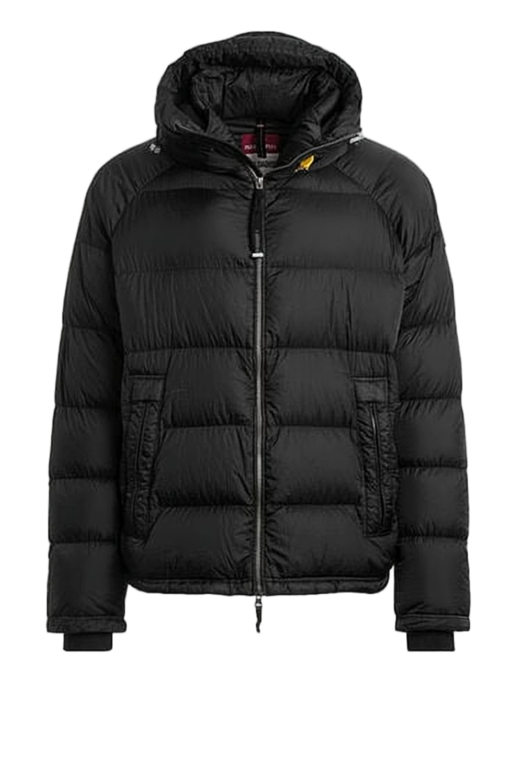 Short Puffer Jacket with Quilted Detailing