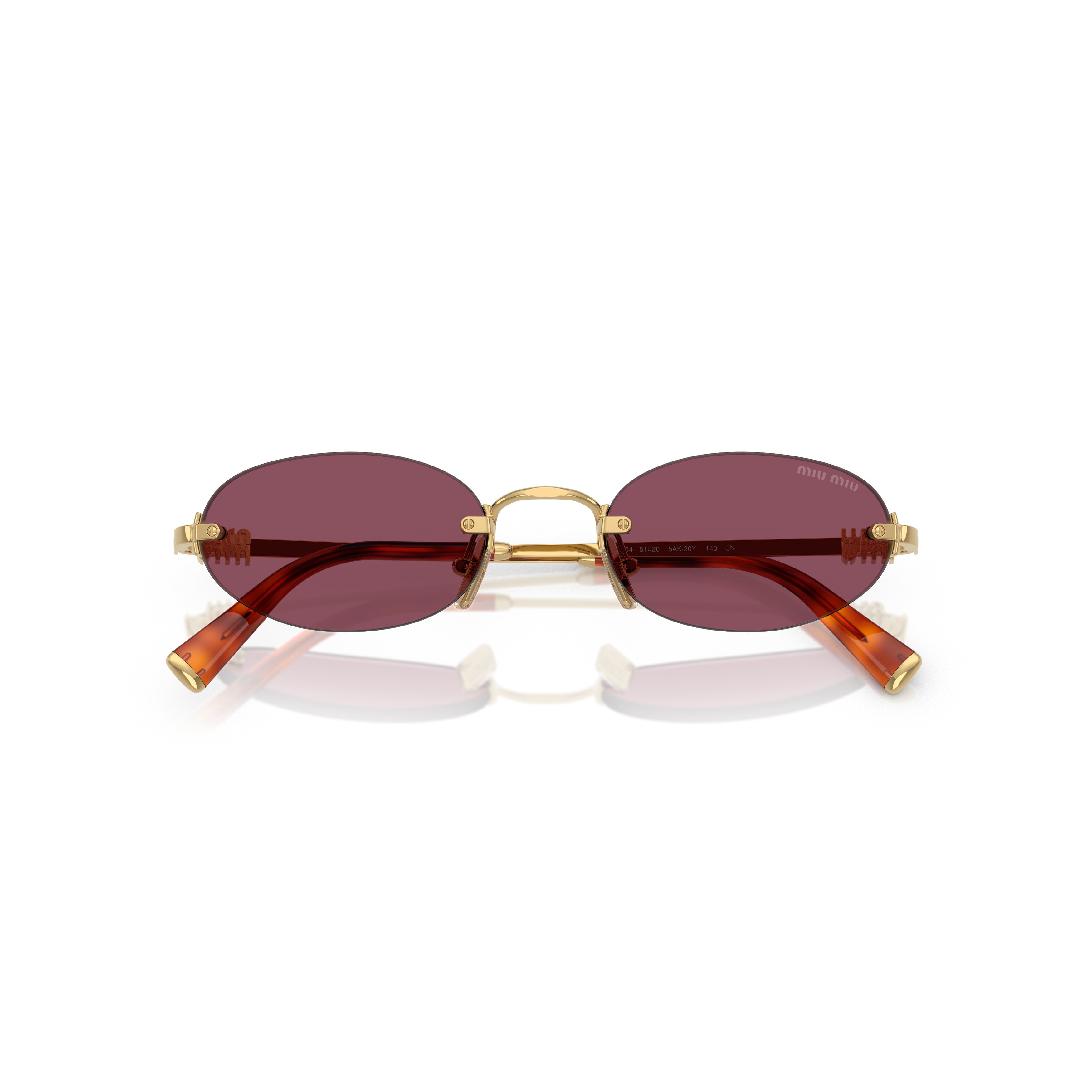0mu A54s Rimless Sunglasses