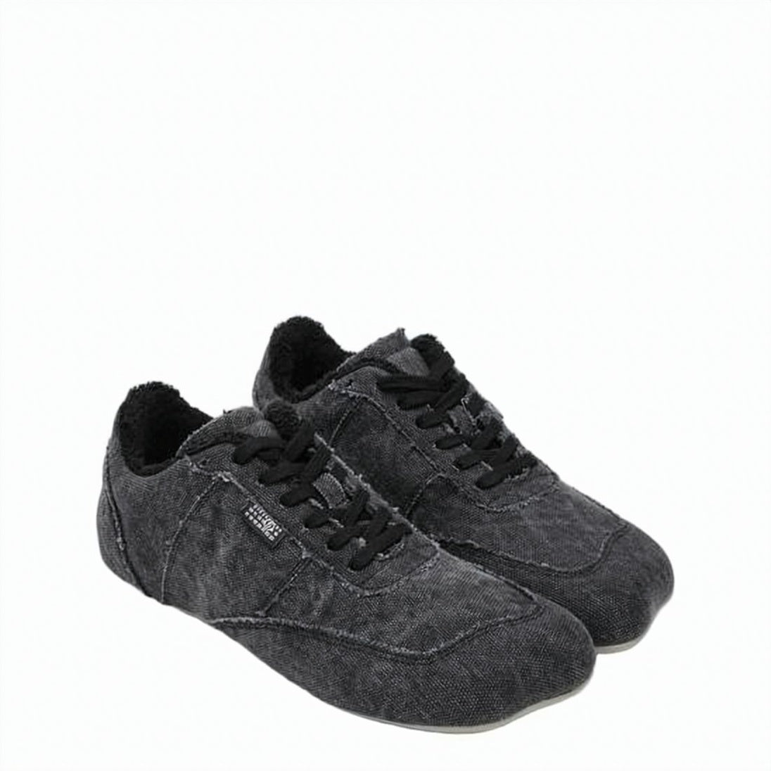 Textured Fabric Sneakers with Low-Profile Silhouette