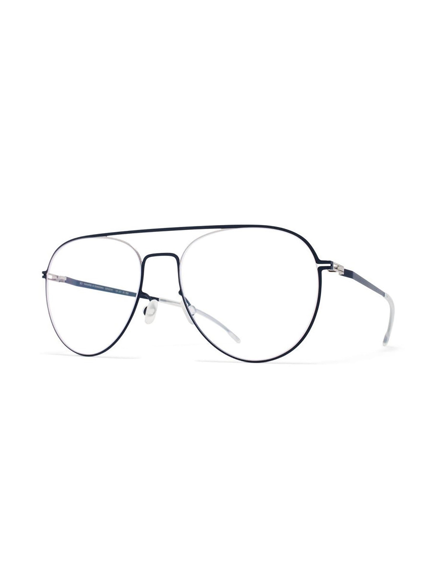 Aviator-Style Metal Frame with Adjustable Nose Pads