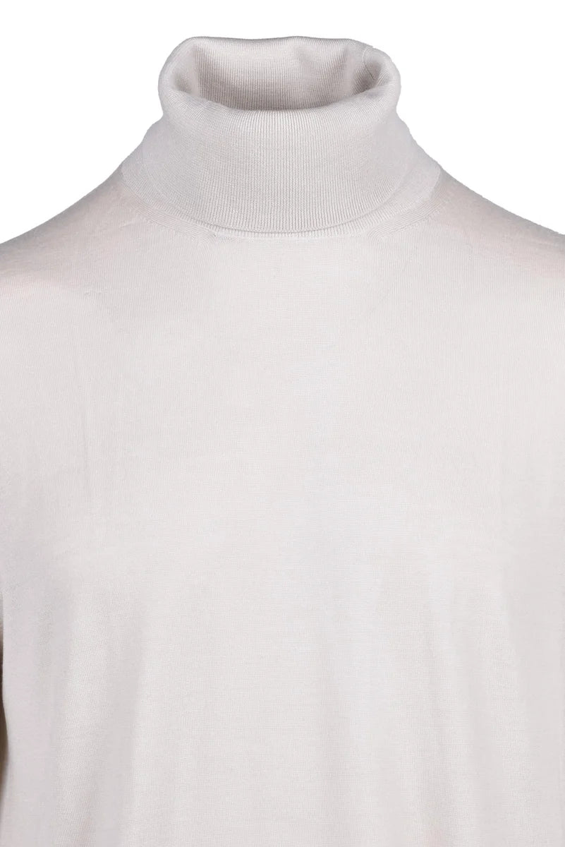 Wool Turtleneck - Beige