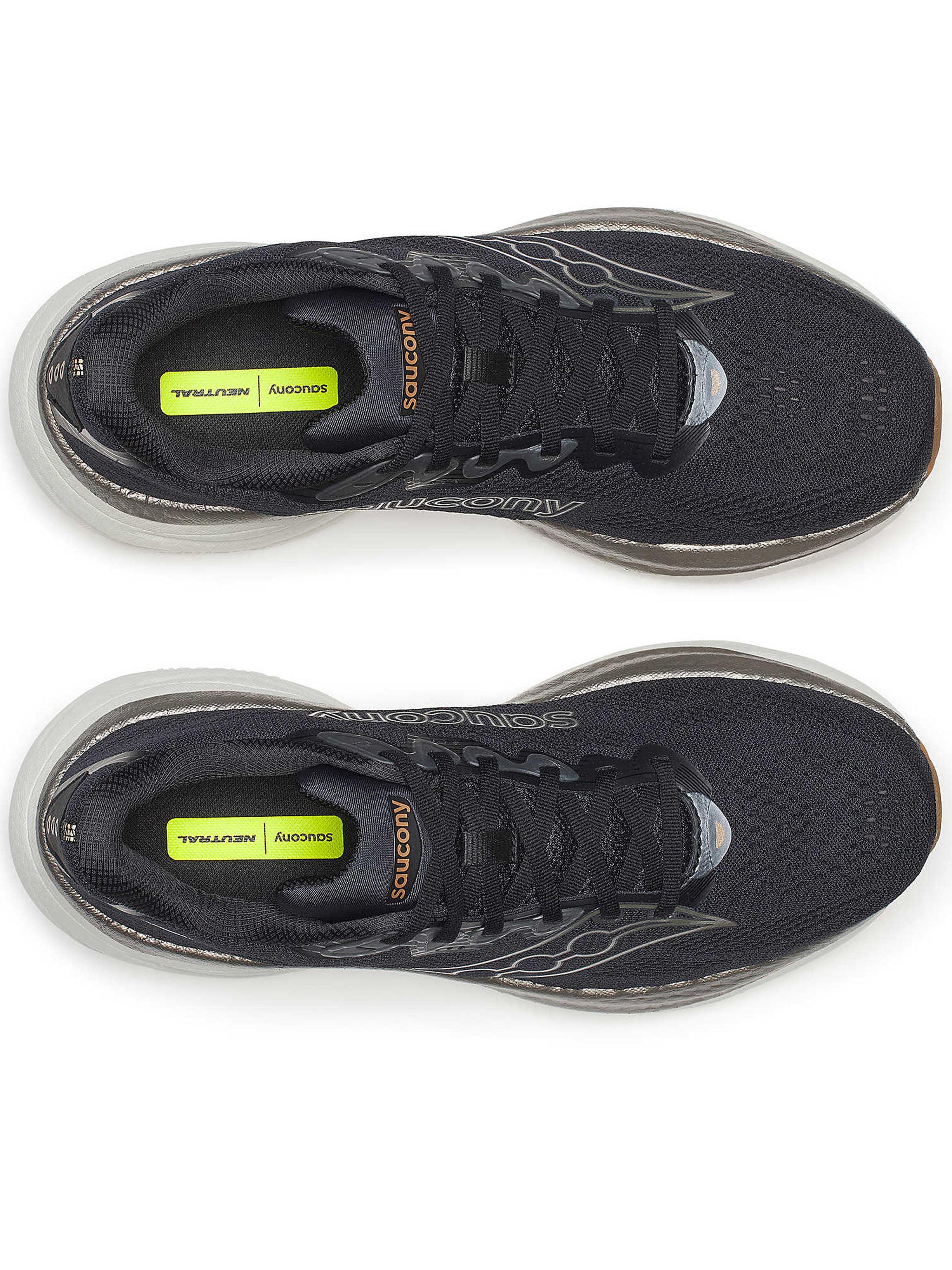 Black Mesh Athletic Sneakers with Cushioned Sole