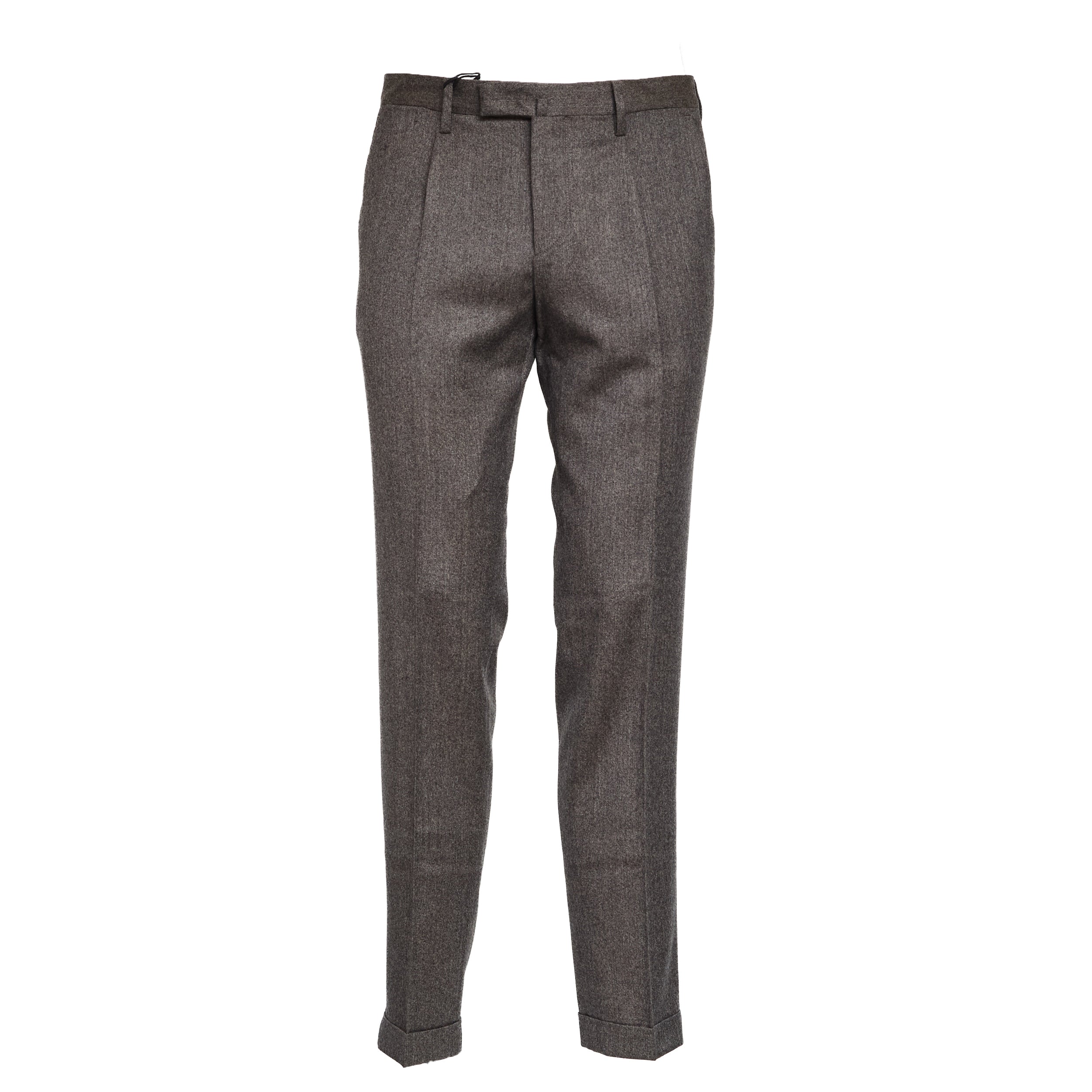 Chocolate Brown Wool Trousers