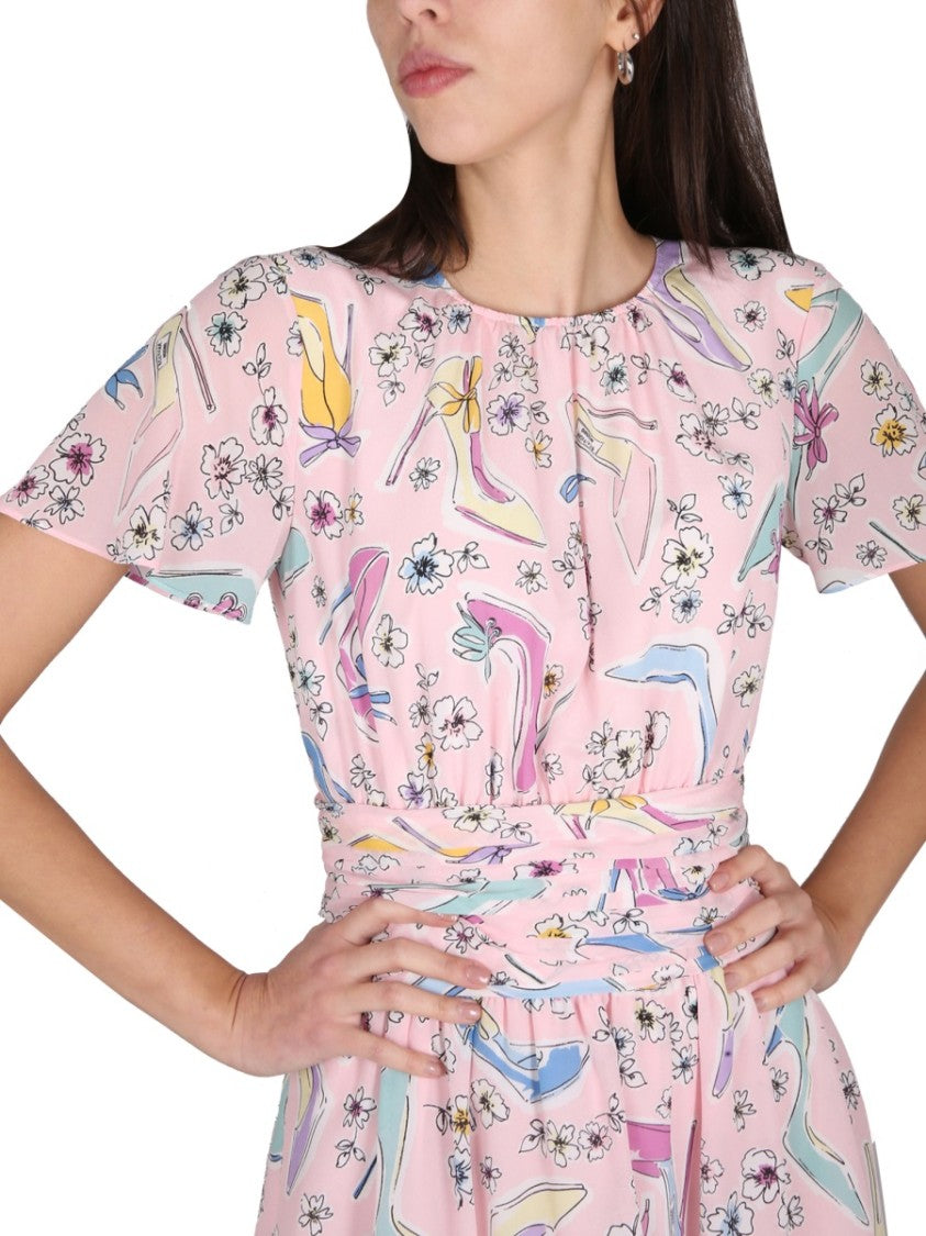 Heels And Flowers Dress