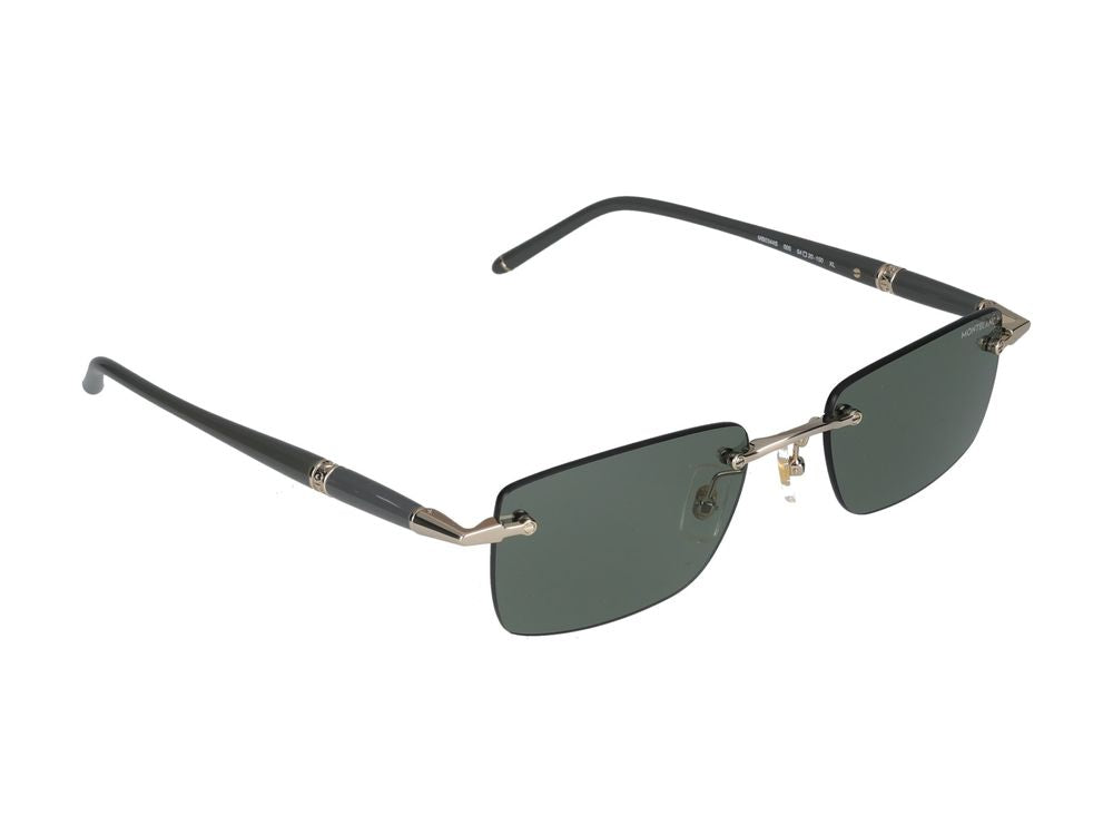 Sunglasses Montblanc MB0344S 005 gold grey green 54/20/150