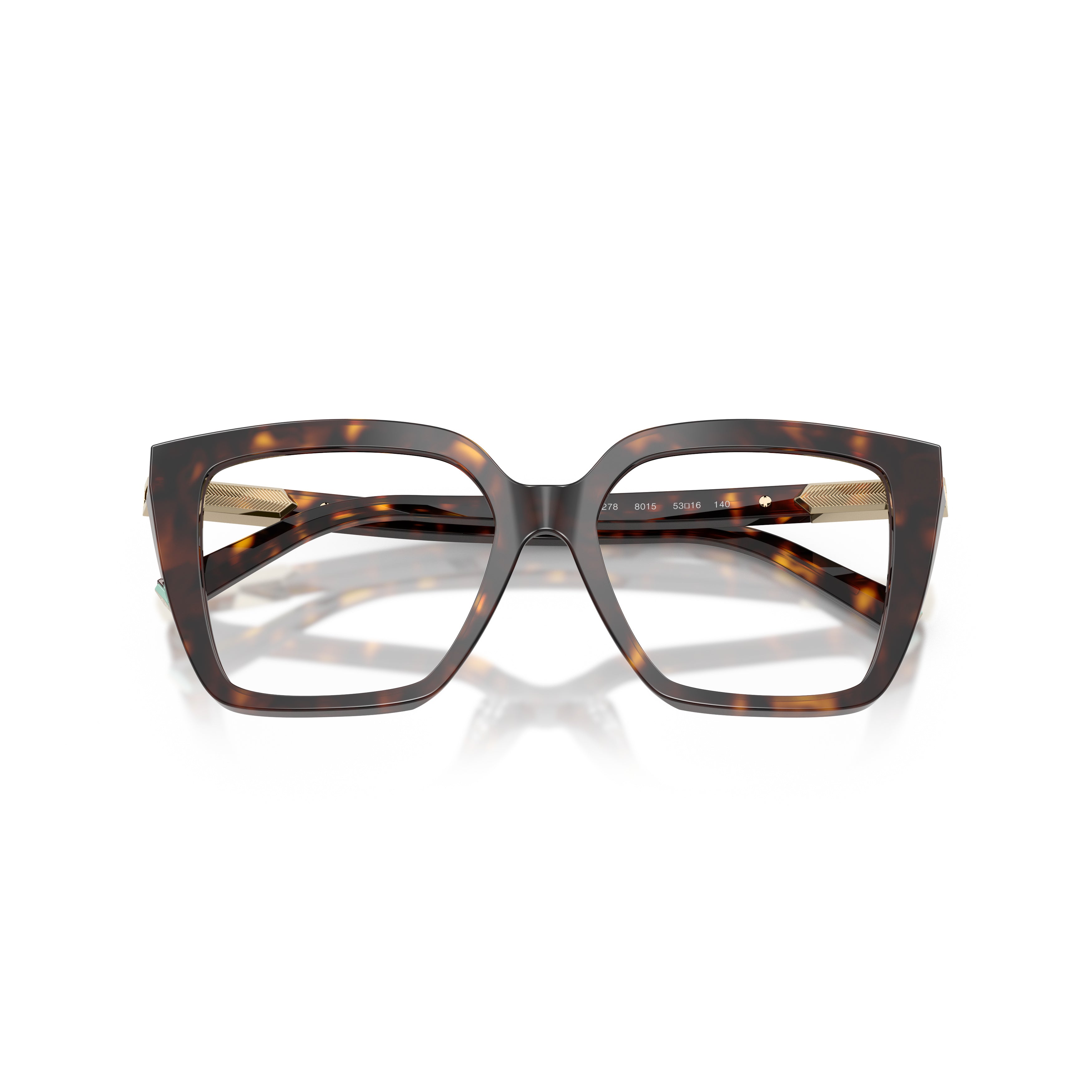 0tf2278 Oversized Square Frame Acetate Eyeglasses